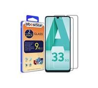 [Pack x2] Verre trempé pour Galaxy A33 5G SM-A336 Anti-Casse, Anti-Rayure, Pose sans Bulles