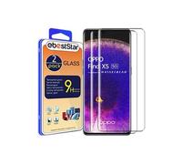 ebestStar - Verre Trempé Incurvé x2 pour Oppo Find X5, Film Vitre Anti Casse, (Couverture intégrale de l'écran et des rebords), Sans bulles