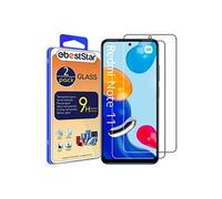 [Pack x2] Verre trempé pour Xiaomi Redmi Note 11, 11S Anti-Casse, Anti-Rayure, Pose sans Bulles