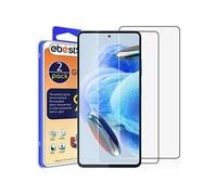 ebestStar - Verre Trempé x2 pour Xiaomi Redmi Note 12 Pro, 12 Pro+ 5G, Vitre Protection, Film Anti Casse, Anti Rayures, Sans bulles