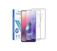 - [Pack x3] Verre trempé Asus Zenfone 6 ZS630KL 6Z Film Protection Ecran Vitre protecteur anti casse, anti-rayure, pose sans bulles [Dimensions
