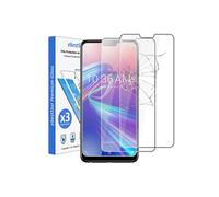 - [Pack x3] Verre trempé Asus Zenfone Max Pro M2 ZB631KL Film Protection Ecran Vitre protecteur anti casse, anti-rayure, pose sans bulles [Dimensions