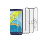 - Pack x3 Verre trempé Huawei Honor 6C Pro Protection Ecran Vitre protecteur anti casse, anti-rayure, pose sans bulles [Dimensions PRECISES