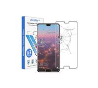 - Pack x3 Verre trempé Huawei P20 Protection Ecran Vitre protecteur anti casse, anti-rayure, pose sans bulles [Dimensions PRECISES Smartphone : 149.1