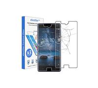 - Pack x3 Verre trempé Nokia 8 Protection Ecran Vitre protecteur anti casse, anti-rayure, pose sans bulles [Dimensions PRECISES Smartphone : 151.5 x