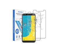 ebestStar - Pack x3 Verre trempé Compatible avec Samsung J6 2018 Galaxy SM-J600F Film Protection Protecteur Anti Casse, Anti-Rayure, Pose sans Bulles [Appareil: 149.3 x 70.2 x 8.2mm, 5.6'']