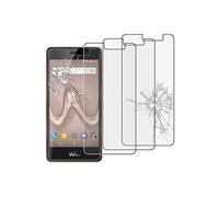- Pack x3 Verre trempé Wiko Tommy 2 Protection Ecran Vitre protecteur anti casse, anti-rayure, pose sans bulles [Dimensions PRECISES Smartphone : 145