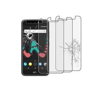 - Pack x3 Verre trempé Wiko Upulse Lite Protection Ecran Vitre protecteur anti casse, anti-rayure, pose sans bulles [Dimensions PRECISES Smartphone :