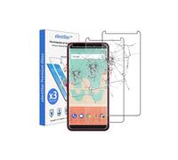 - Pack X3 Verre Trempé Wiko View Go Protection Ecran Vitre Protecteur Anti Casse, Anti-rayure, Pose Sans Bulles [dimensions Precises Smartphone :