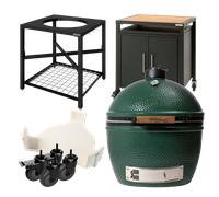 Pack XLARGE avec l'Egg XLarge, la table modulaire à roulettes, le placard d'exte