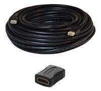 Pack XXL HDMI ARC HEC CEC avec Cable HDMI 20m et Extension Coupleur Neutre G