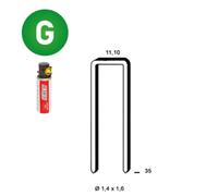 PACK Z-35 GALVA RÉSINÉES - 2000 AGF + 2 GAZ - ASLAFIX - P6Z-351