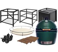 Pack3 2XLARGE avec le Big Greeen Egg 2XLarge, le conveggtor, la table d'extensi
