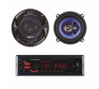 Package Radio Lecteur MP3 - PNI - Clementine 8440 - 4x45W - Haut-parleurs PNI HiFi650 - 120W 16,5 cm