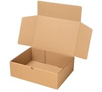 packer PRO Lot de 25 boîtes en carton auto-montables pour commerce électronique et cadeau, moyen 32 x 27 x 13 cm