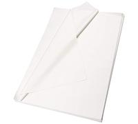 packer PRO Lot de 500 feuilles de papier de soie pour emballage de vêtements cadeaux ecommerce, blanc 75 x 50 cm