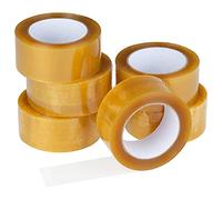 packer Pro Lot de 6 rubans adhésifs transparents très résistants, 48 mm x 120 m