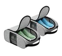 Packing Shoe Pouch - Lightweight Carry, Durable Dust-Proof Travel Bag | Portable Footwear Organizer With Clear Window, Secure Closure For Gym Camping Sports Outdoor