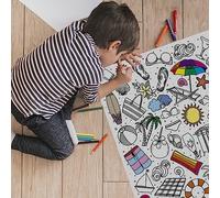 PACKLIST® Affiche XXL à Colorier - Vive l'été ! Activités pour Enfants pour des Heures d'amusement garanties - Ils adoreront colorier Cette activité Artistique et créative pour Tous!