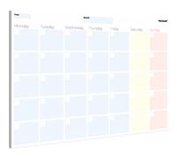 PACKLIST Monthly Planner Pad A4 pour Organiser Votre Planning, Fixer des Objectifs et Améliorer votre Productivité