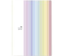 PACKLIST® Planificateur mensuel, Sewn Binding Notebook - Includes Yearly Project Planning, Goals, Annual Overview, Monthly View, Notes - Format A5 pour toujours transporter avec vous