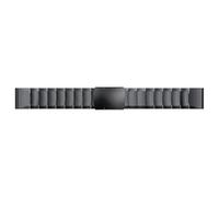 Packool Bracelet de montre à libération rapide, en acier inoxydable, réglable, en métal, compatible avec Fenix 5/6/7