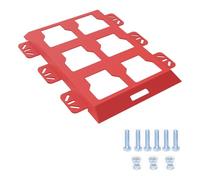 Packouts Boîte à outils murale en métal pour rangement sur mur ou sol Plaque demi-largeur pour l'organisation des outils Plaque de montage pour camions