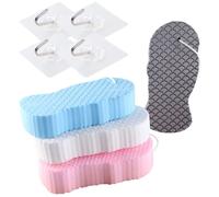 PACKOVE 1 Ensemble Bath Sponge mousse brosse de bain bébé Naturel frotter Sponge doux lavage éponge laveur de bain portable fournitures de bain pour bébé PVC