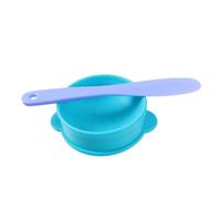 PACKOVE 1 Ensemble bol en silicone bol mélangeur pour le visage bol à mélanger bricolage bols à masque bols de mélange de masques de bricolage Gel de silice Green Couleur Aléatoire