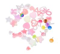 PACKOVE 1 Ensemble De Nœuds Pour Nail Art Accessoires Pour Ongles Breloques Compactes Pour Ongles Décorations Miniatures Pour Ongles Breloques Mignonnes Pour Ongles Décorations