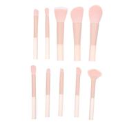 PACKOVE 1 Ensemble Ensemble De Pinceaux De Maquillage Faire Trousse Pinceau Estompeur Pour Le Maquillage Essence Rougir Mélange Pinceau De Maquillage à Double Extrémité Acrylique Rose