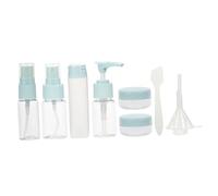 PACKOVE 1 Ensemble Flacon de Voyage Réutilisable Ensemble de Bouteilles Vides Rechargeables pour Cosmétiques Spray et Accessoires Pratiques pour Voyage Gym et Sorties
