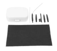 PACKOVE 1 Ensemble Kit de Nettoyage pour Aides Auditives de Accessoires avec Boîte de Protection Blanche Outils de Maintenance pour Oreilles Adulte Fournitures de Nettoyage