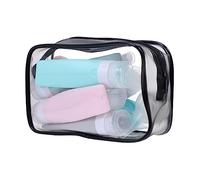 PACKOVE 1 Ensemble Set de Flacons de Voyage Silicone Contenants Pratiques pour Cosmétiques et Soins pour Voyages Camping et Activités Plein Air