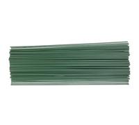 PACKOVE 1 Ensemble Tige de Fleur Artificielle Verte en Fil de Fer Caoutchouc, Flexible et Support Sécurisé pour Création de Bouquets et Guirlandes de Fête DIY 200 Pièces