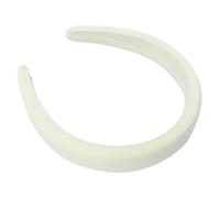 PACKOVE 1 Pièce Accessoires de cheveux à cheveux larges bandeau filles mignon bandes Bandeau unis joli bandeau de soin de la peau casque de maquillage Éponge Yellow
