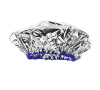 PACKOVE 1 Pièce Bonnet de Soin Capillaire Chauffant Aluminium Chapeau Protecteur Créatif pour Domicile et Salon Ajustable et pour Cheveux Secs et Abîmés