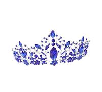 PACKOVE 1 Pièce Couronne Baroque Vintage Rhinestones pour Mariage Diadème Élégant pour Bride et Fêtes