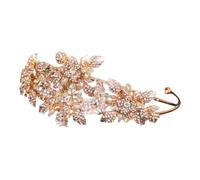 PACKOVE 1 Pièce Couronne de Mariage avec Rhinestones Diadème Unique pour Mariée et Accessoire de Tête