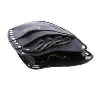 PACKOVE 1 Pièce Pochette à Ciseaux Barbiers Cisailles Coiffure à Coiffure à Ciseaux Coupe De Cheveux Coiffeur Outil Sac Banane De Coiffure Sac Banane Barbier Noir