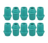 PACKOVE 10 Embouts de Pompe à Ventouses en Plastique Vert, Pièces de Rechange Solide pour Pompe Manuelle, Faciles à Ranger, pour Usage Domestique et Différentes Parties du Corps