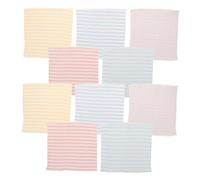 PACKOVE 10 pièces Bande Ventre Garçon Fille Coton Doux Élastique Respirant pour Garçon Fille Protection Nombril et Abdomen Adaptable Naissance Petite Mixtes