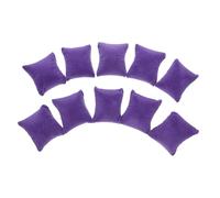 PACKOVE 10 pièces Lot de Coussins Velours pour Montres et Bracelets Petits Oreillers Anti-Rayures pour Boîtes à Bijoux Support Exposition pour Montre et