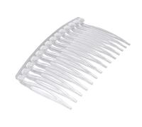 PACKOVE 10 Pièces Peigne à Cheveux Transparent Lot de Accessoires Élégants pour Chignon et Pince à Cheveux Femme Peigne Latéral Pratique pour Fêtes et Mariages