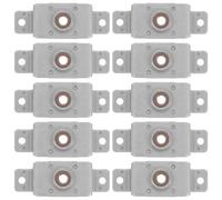 PACKOVE 10 Pièces Support de Moteur en Fer Argenté pour Sèche-cheveux, Base Stable Réduisant Bruit et Vibration, pour Réparation DIY et Salon Professionnel