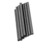 PACKOVE 10 Pièces Tiges de Graphite Électrodes Carbone Bâtonnets Conducteurs Fiables Pratiques pour Expériences Électriques en Laboratoire Éducatif et Professionnel