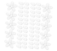 PACKOVE 100 Paires Coussins de Nez Transparente pour Lunettes Inserts Plats Anti-dérapants Confort Amélioré pour Port Quotidien Compatibles avec Divers Montures