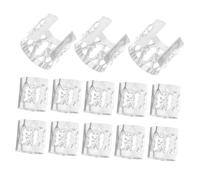 PACKOVE 100 Pièces Anneau d'extension de cheveux dreadlock poignets de tresse coiffure épingles à cheveux en métal fer