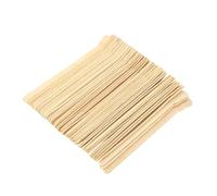 PACKOVE 100 Pièces Bâtons Bois pour Épilation Spatules Bois pour Mélanger la Cire pour Épilation Professionnelle et Diy
