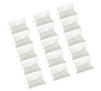 PACKOVE 100 Pièces Boîte d'oreiller en papier kraft de bonbons de fête sachet de bonbons en papier kraft contenant